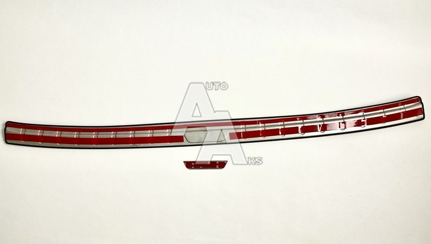 Зовнішня накладка заднього бампера для Nissan Ariya 2022 2023 2024 2025 2026 сріблястий 00235 фото