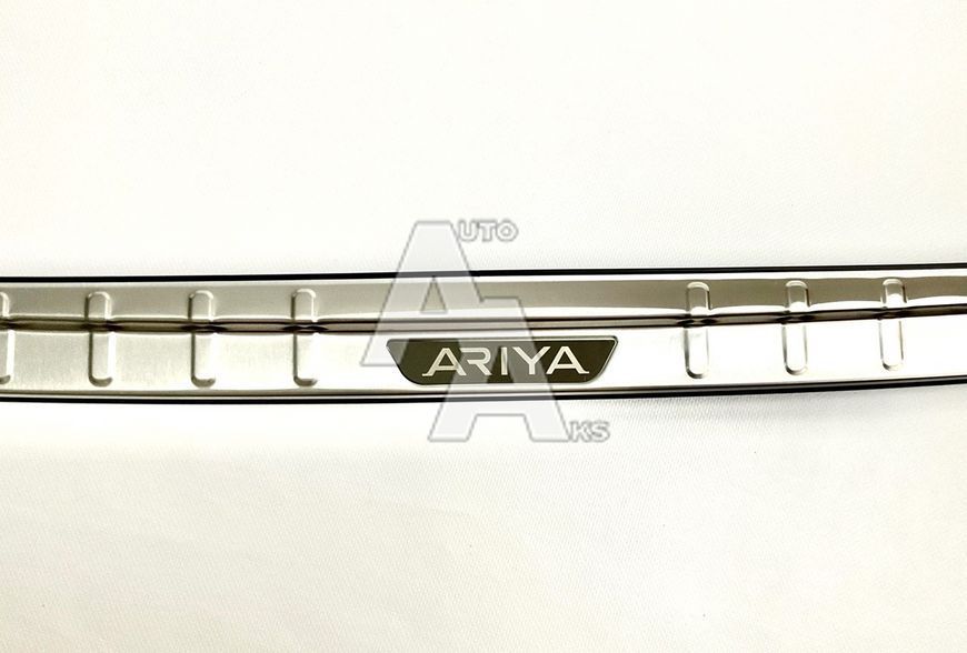 Зовнішня накладка заднього бампера для Nissan Ariya 2022 2023 2024 2025 2026 сріблястий 00235 фото