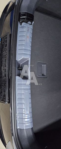 Внутрішня накладка заднього бампера для Volkswagen ID4 ID4X 2021 2022 2023 2024 2025 2026 чорний глянець 00240 фото