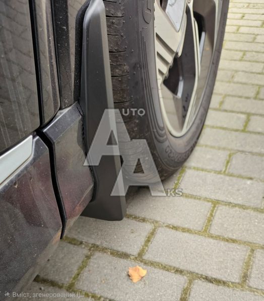 Комплект бризківиків для AUDI Q4 E-tron 2024 2025 2026 матові 00105 фото