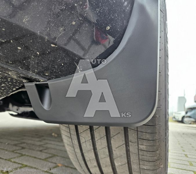 Комплект бризківиків для AUDI Q4 E-tron 2024 2025 2026 матові 00105 фото