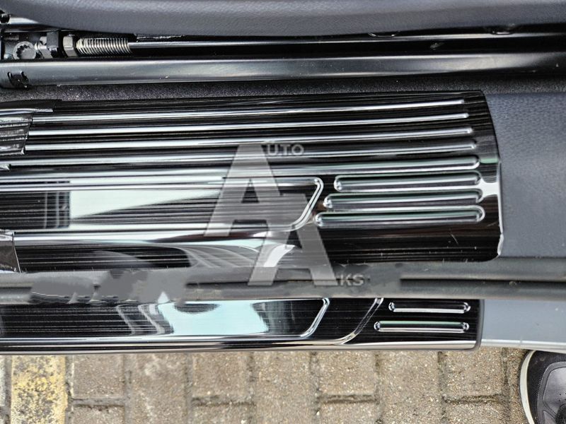 Комплект внутрішніх накладок на пороги для Volkswagen ID4 2021 2022 2023 2024 2025 2026  чорний глянець 00248 фото