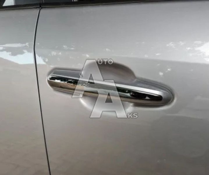 Комплект декоративних накладок на дверні ручки для Toyota RAV4 2019 2020 2021 2022 2023 2024 2025 хром 00200 фото