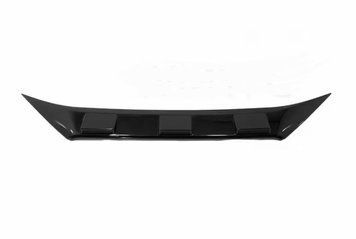 Декоративна накладка на передній бампер Toyota RAV4 2019 2020 2021 2022 2023 2024 2025 карбон 00320 фото