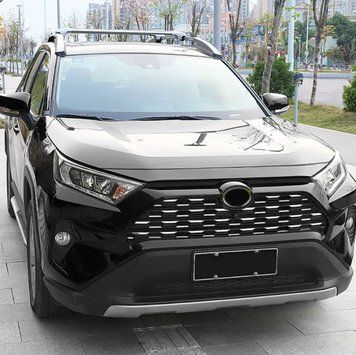 Накладки на решітку переднього бампера для Toyota Rav4 2019 2020 2021 2022 2023 2024 2025 00207 фото