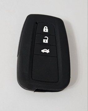 Силіконовий чохол на ключ для Toyota Camry Rav4 Highlander CHR 2018 2019 2020 2021 2022 2023 2024 00304 фото