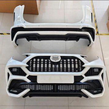 Комплект обвісів (передній та задній бампери) Toyota RAV4 2019 2020 2021 2022 2023 2024 2025 00123 фото