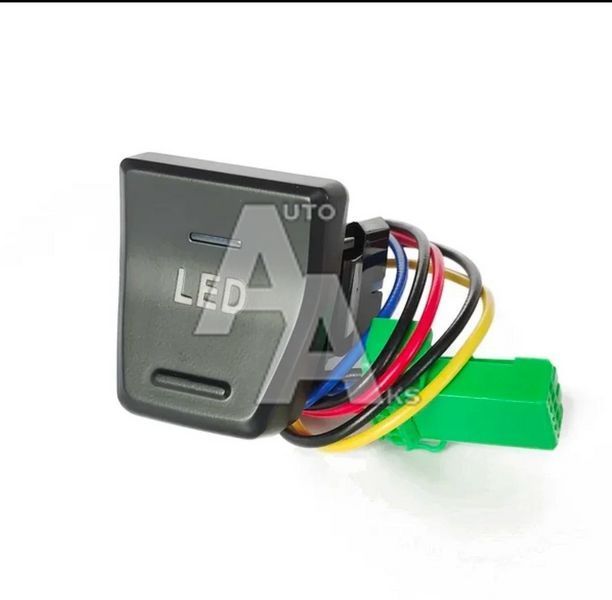 Кнопка з логотипом LED для Toyota RAV4 2019 2020 2021 2022 2023 2024 2025 00216 фото