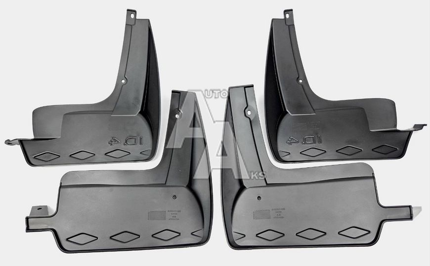 Комплект бризковиків для Volkswagen ID4 ID4X 2021 2022 2023 2024 2025 2026 00226 фото